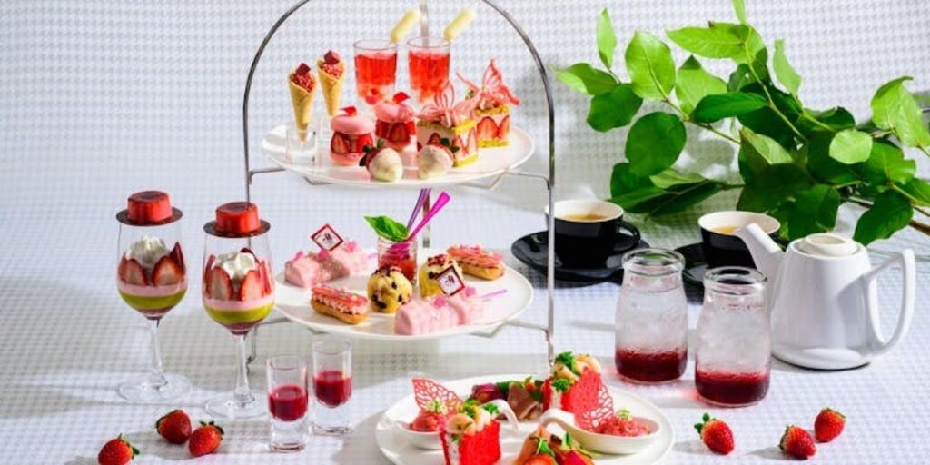東京マリオットホテル「TOKIMEKI Strawberry Afternoon Tea