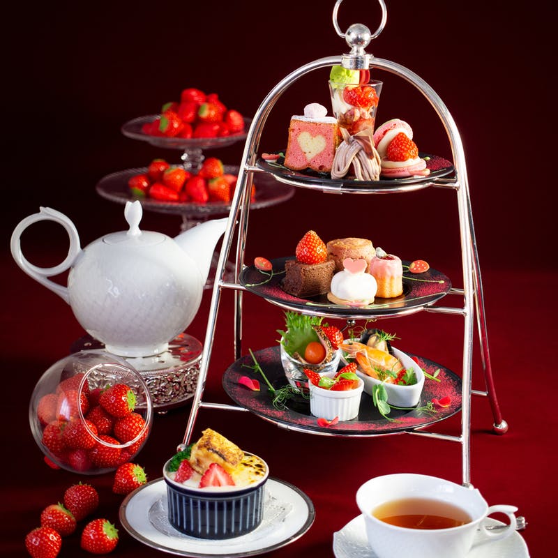 ウェスティンホテル大阪「Special Afternoon Tea Set ～いちごとショコラ～