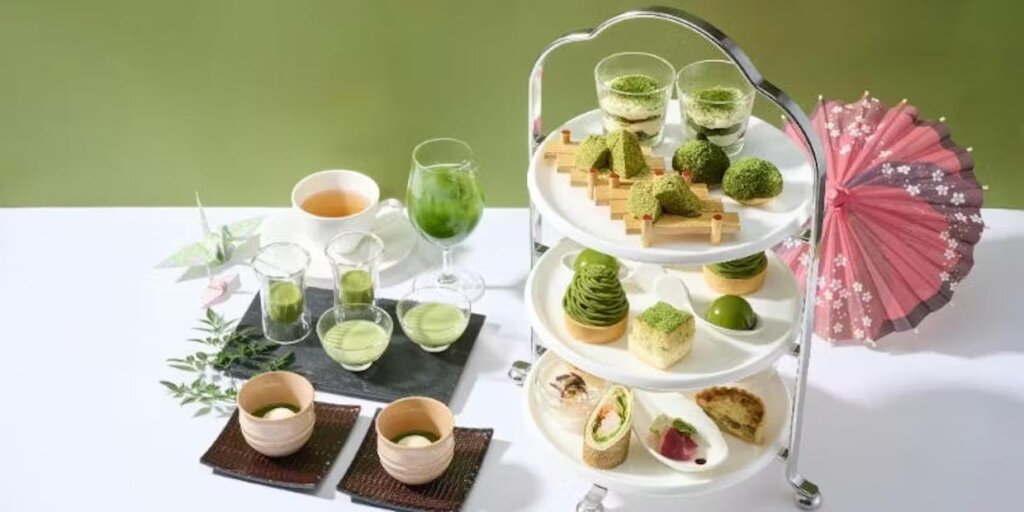 福寿園×帝国ホテル 抹茶アフタヌーンティー