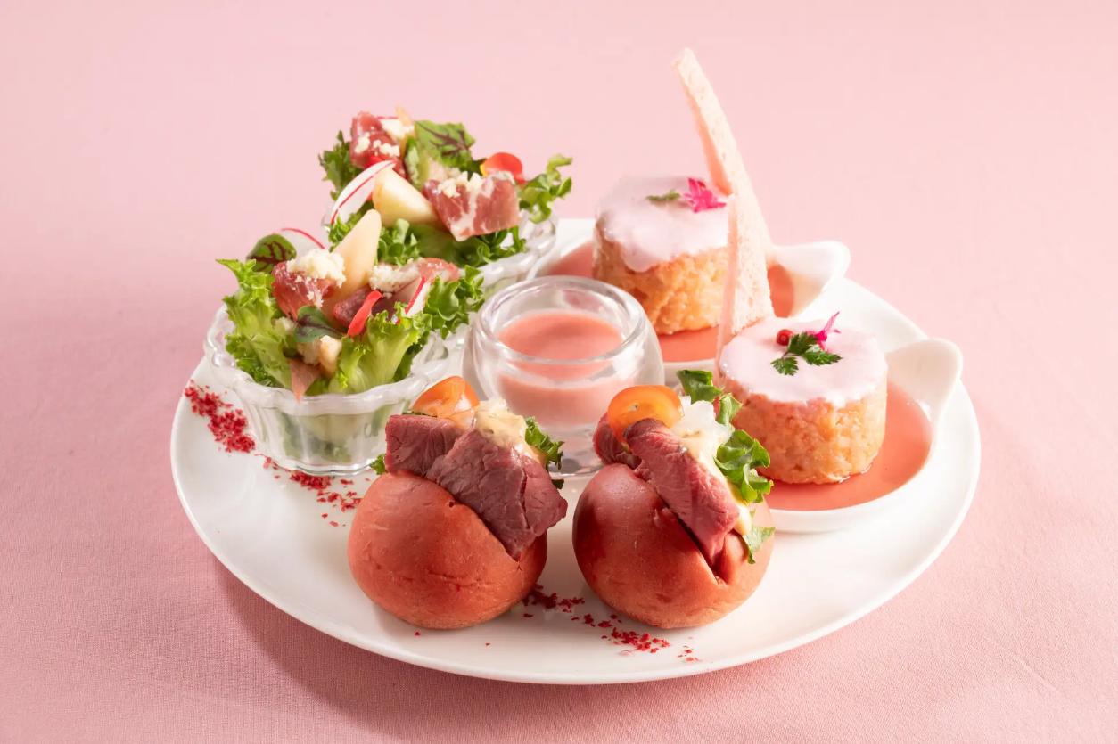 リーガロイヤルホテル東京,桃のアフタヌーンティー ～ロゼ ペッシュ～,新宿アフタヌーンティー