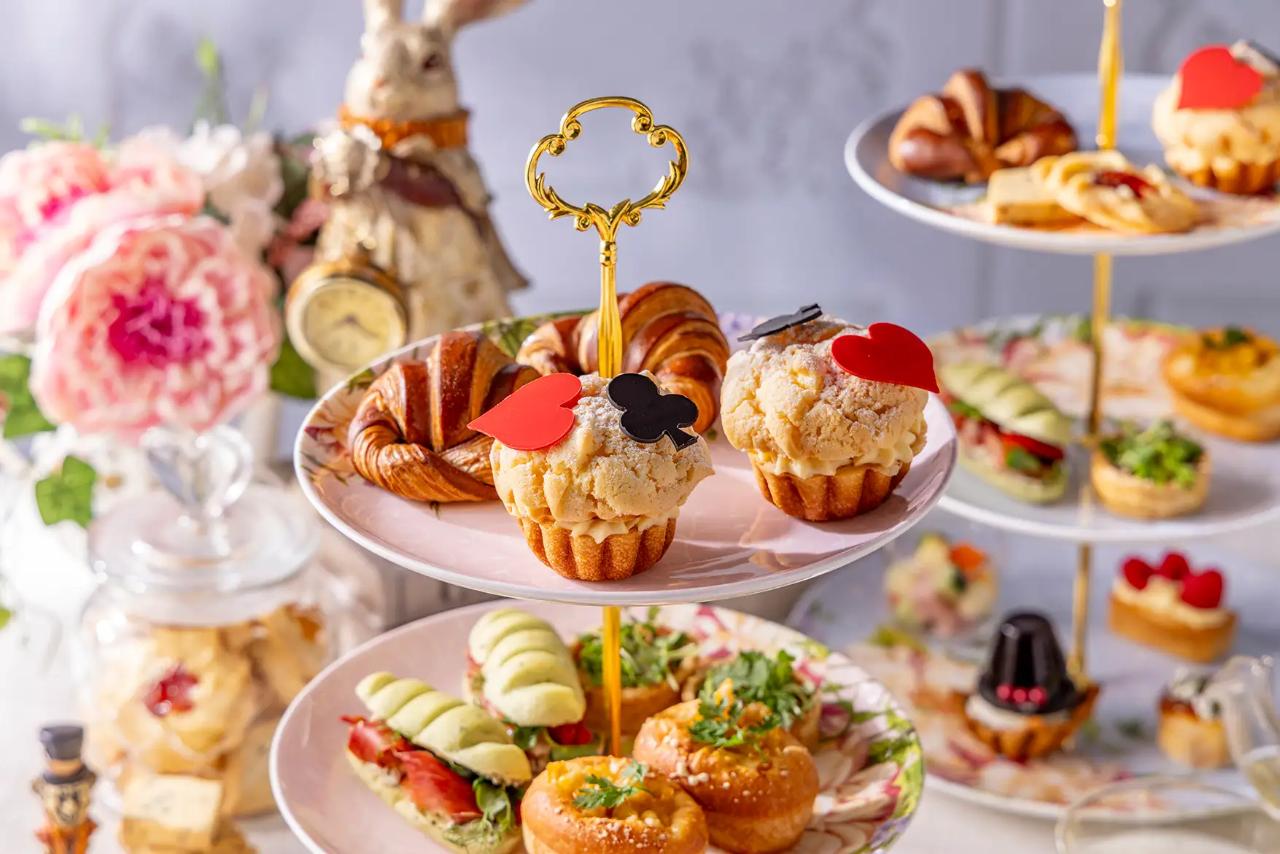 ヒルトン東京のバー＆ラウンジ ZATTA,プティ・ブーランジェリー　アリスのお茶会