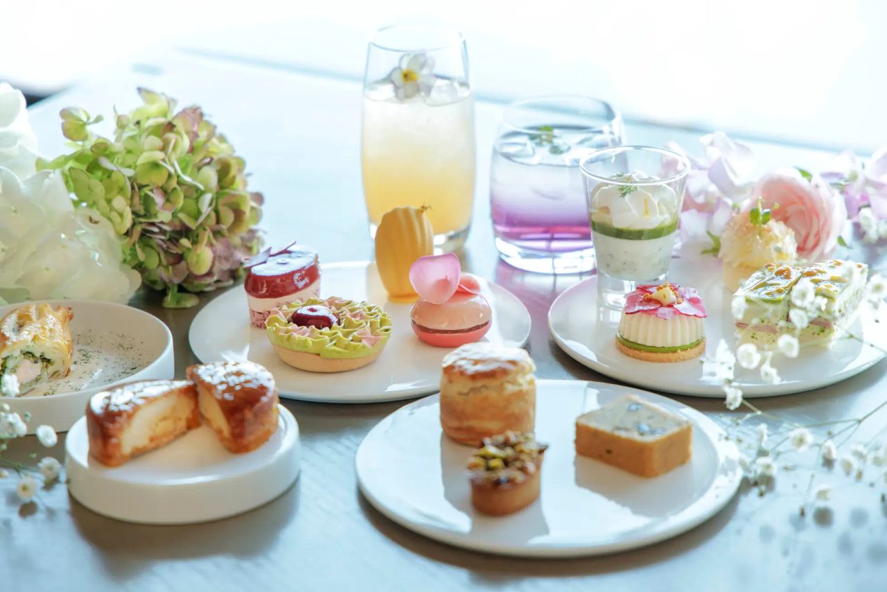 フォーシーズンズホテル東京大手町,フローラルアフタヌーンティー　Equal（イコール）,東京アフタヌーンティー