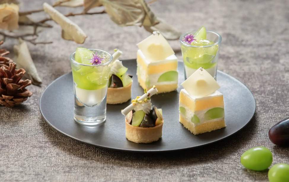 Shine Muscat Afternoon Tea グランドプリンスホテル新高輪