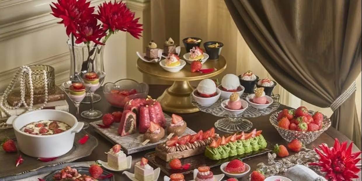 ザ・リッツ・カールトン大阪　いちごビュッフェ　スプレンディード