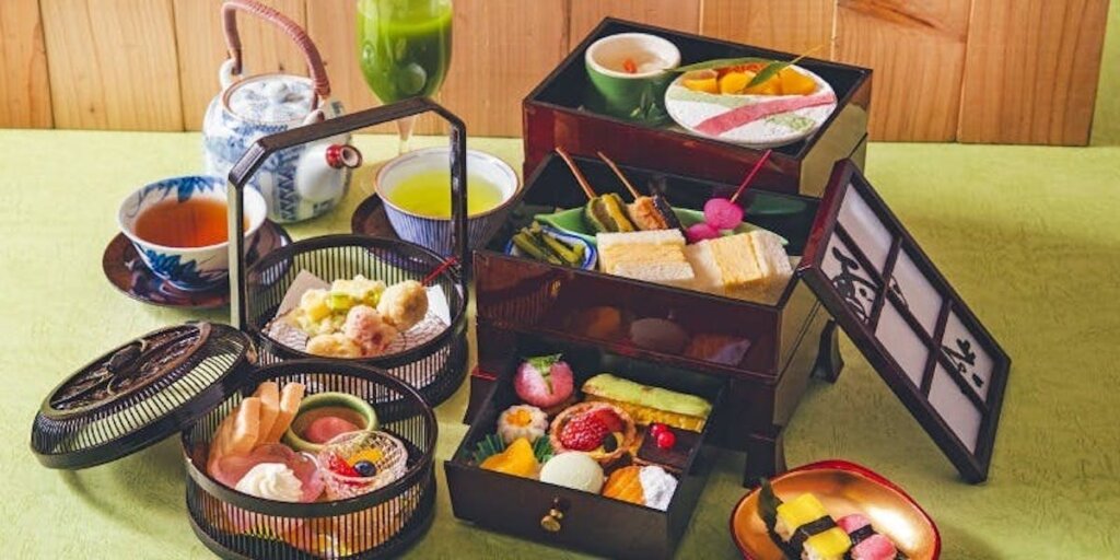 春の和風アフタヌーンティー