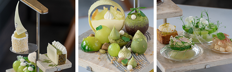 Zentis Osaka,SHINE MUSCAT AFTERNOON TEA 大粒のご褒美　晴王のアフタヌーンティー