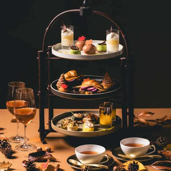 ダーワ・悠洛 京都「Autmun Color Afternoon Tea Set