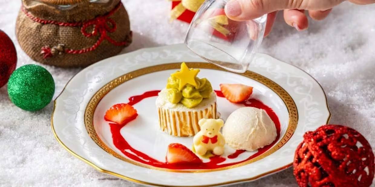 ヒルトン東京ベイ,クリスマススイーツビュッフェ Teddy Bear in London