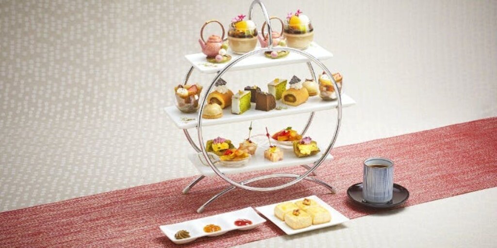 ほうじ茶アフタヌーンティー