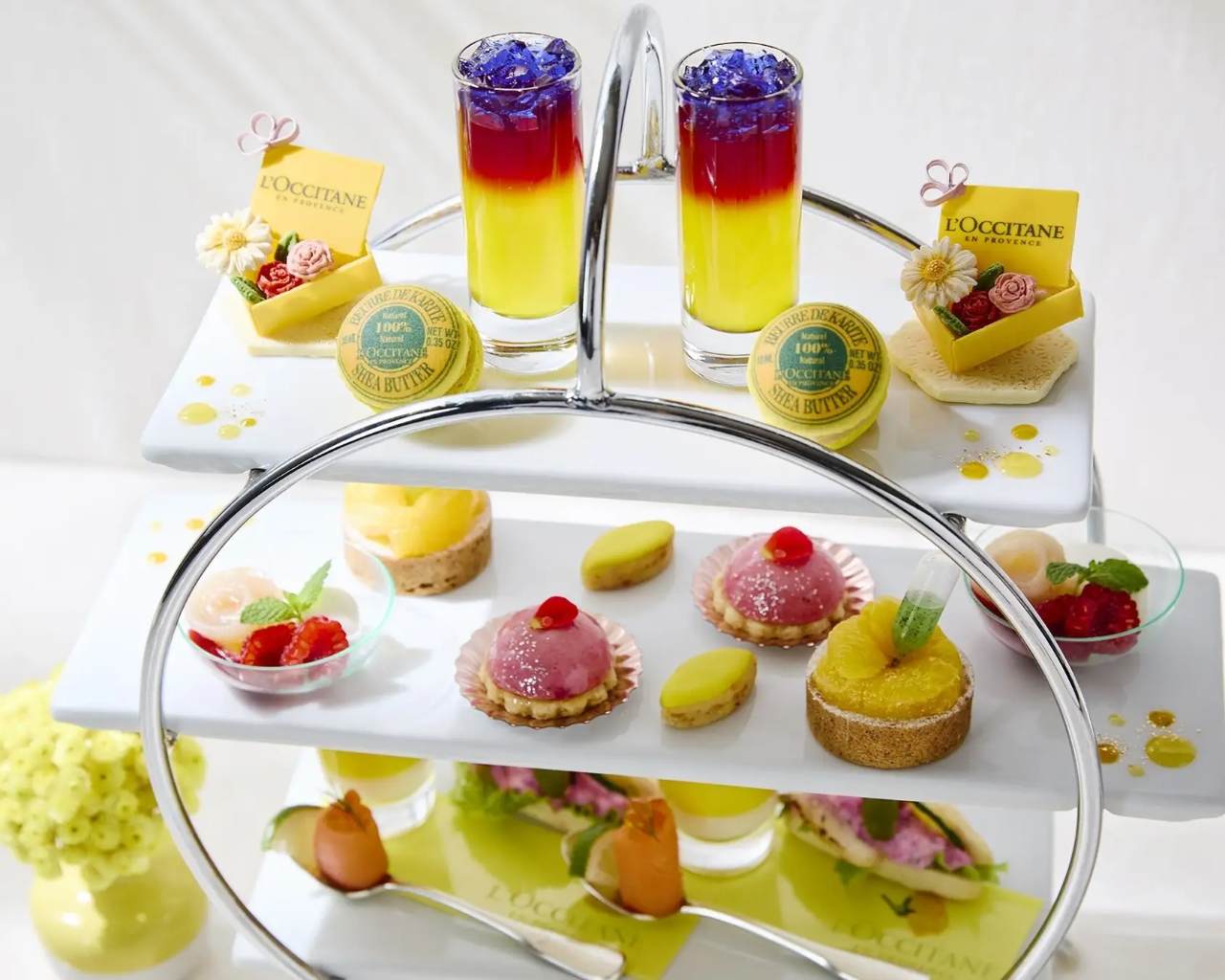 ロイヤルパークホテル,L’OCCITANE×ロイヤルパークホテル アフタヌーンティー