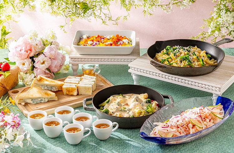 スイーツビュッフェ　Strawberry Fairy Garden（ストロベリーフェアリーガーデン）,ヒルトン東京ベイ