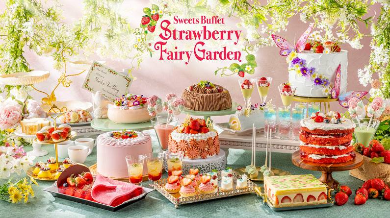 ヒルトン東京ベイ「デザートビュッフェ Strawberry School Life（ストロベリースクールライフ）