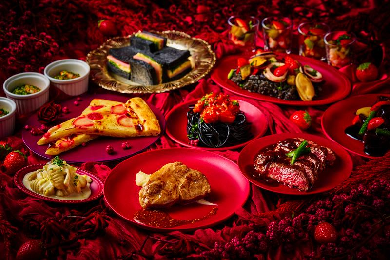 アートホテル大阪ベイタワー,いちごビュッフェ 紅酔 -The Strawberry Addiction-