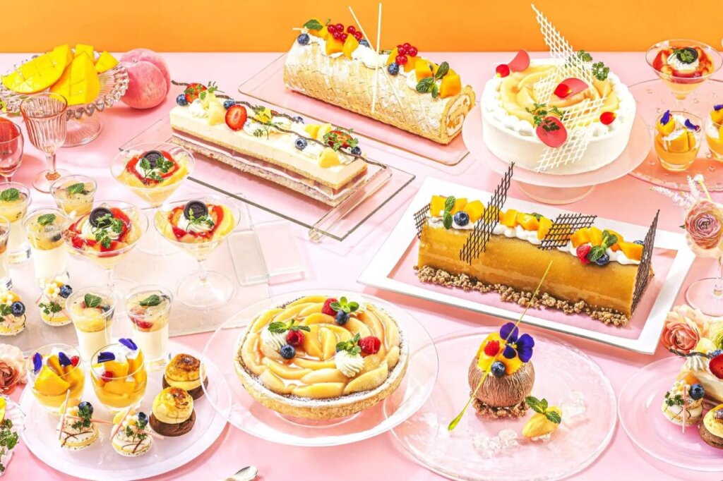 ホテルニューオータニ 東京ナイトスイーツブッフェ　Sweets Parade　～ピーチ＆マンゴー～