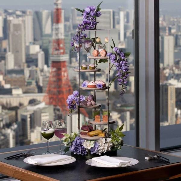 THE MOON「藤ノ花と紫陽花のPURPLE AfterMOON Tea