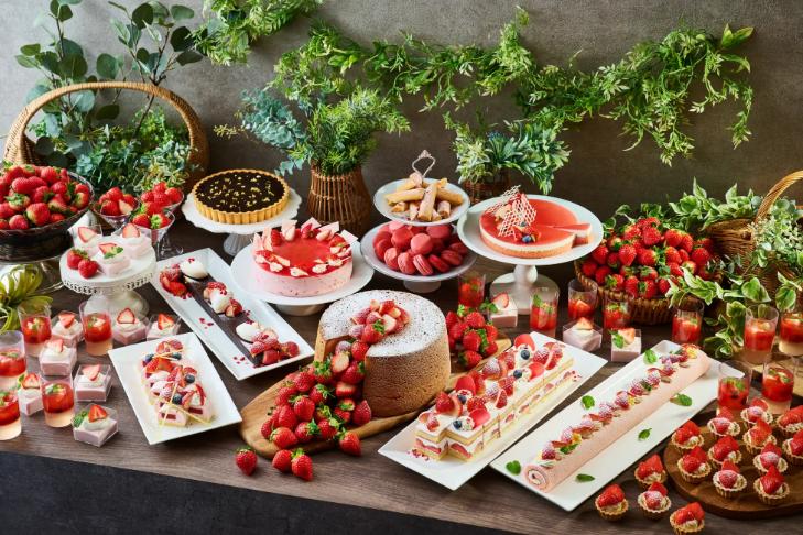 ホテルグランヴィア京都「苺づくしのスイーツバイキング