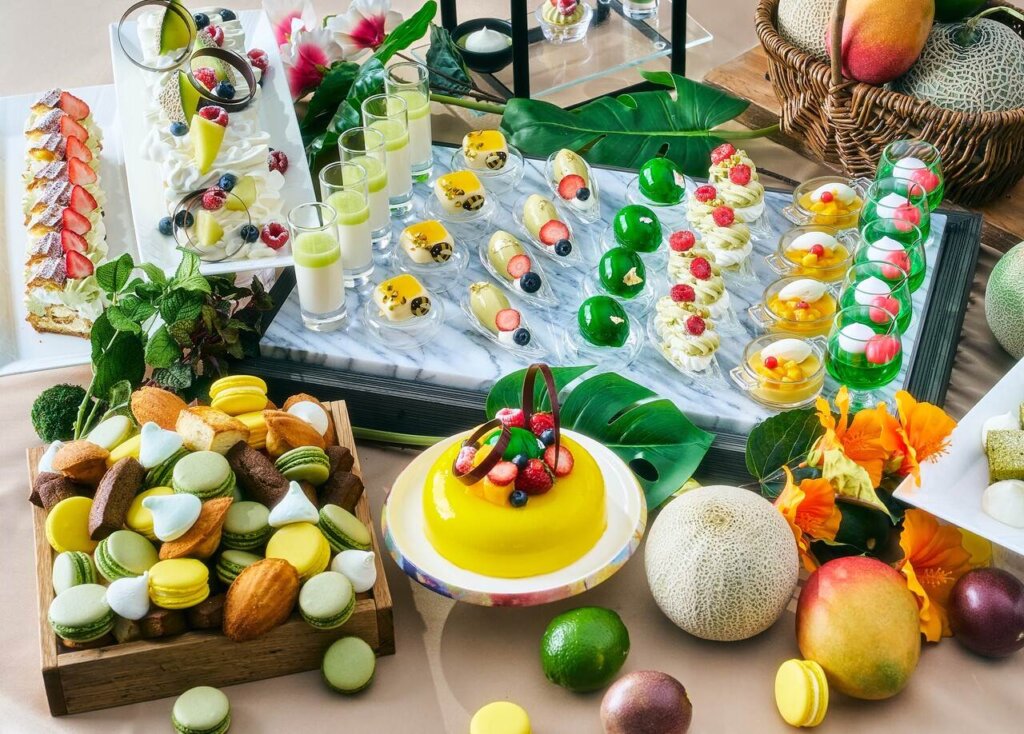 XEX ATAGO GREEN HILLSスイーツビュッフェ『Botanical Garden Sweets』