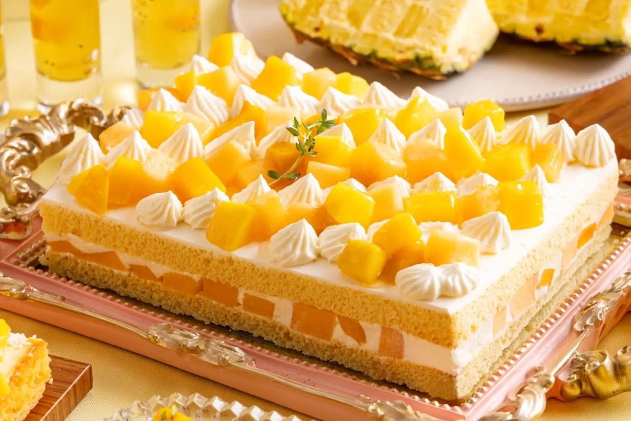 サマースイーツビュッフェ　マンゴー ランデブー,ヒルトン名古屋,サマーショートケーキ