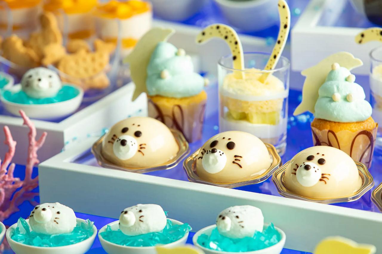 ANAクラウンプラザホテル福岡,アクアリウムデザートビュッフェ ～Friends of the Sea～,福岡スイーツビュッフェ