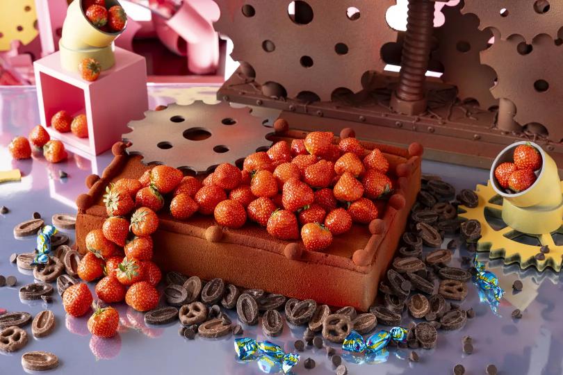 ヒルトン名古屋 いちごスイーツビュッフェ Strawberry Chocolate Factory