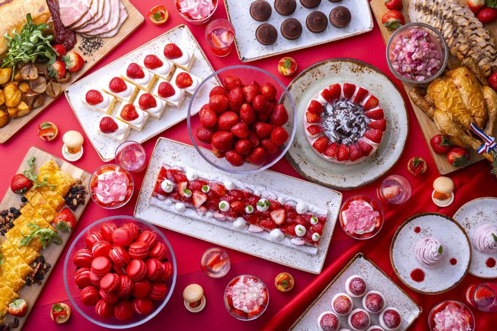 ストロベリーアフタヌーンティーブッフェ